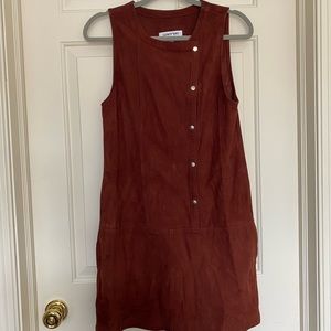 Elizabeth & James suede shift dress
